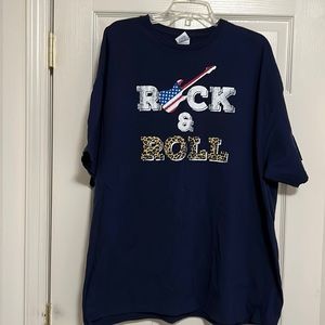 NWOT Men’s Rock & Roll tee shirt, 3XL
